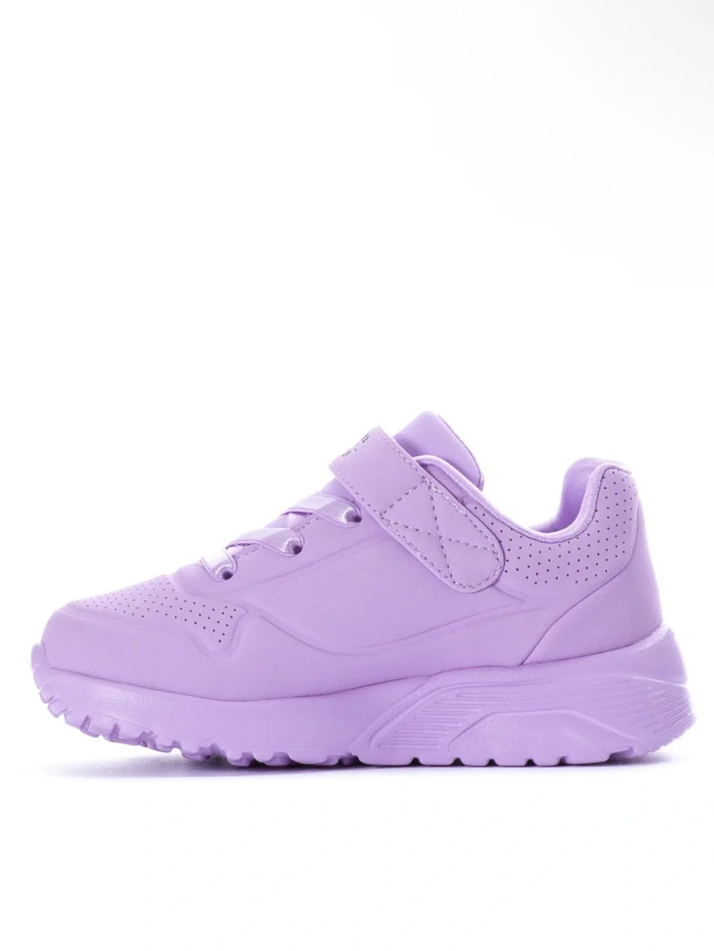 SKECHERS Uno Lite Kids purple sneakers. Size 9